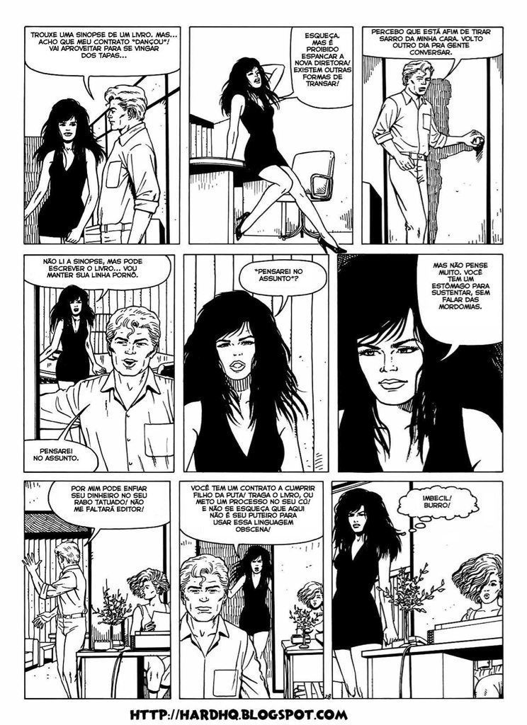 Página 30 do quadrinho adulto: Garota Tatuada – Leia completo em XCOMICS