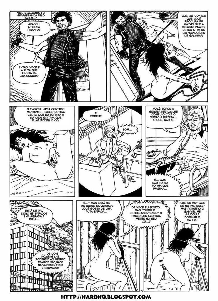 Página 38 do quadrinho adulto: Garota Tatuada – Leia completo em XCOMICS