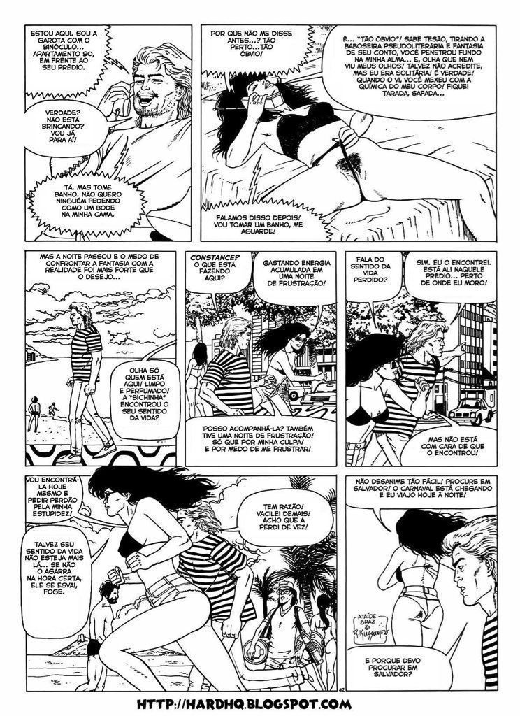 Página 44 do quadrinho adulto: Garota Tatuada – Leia completo em XCOMICS