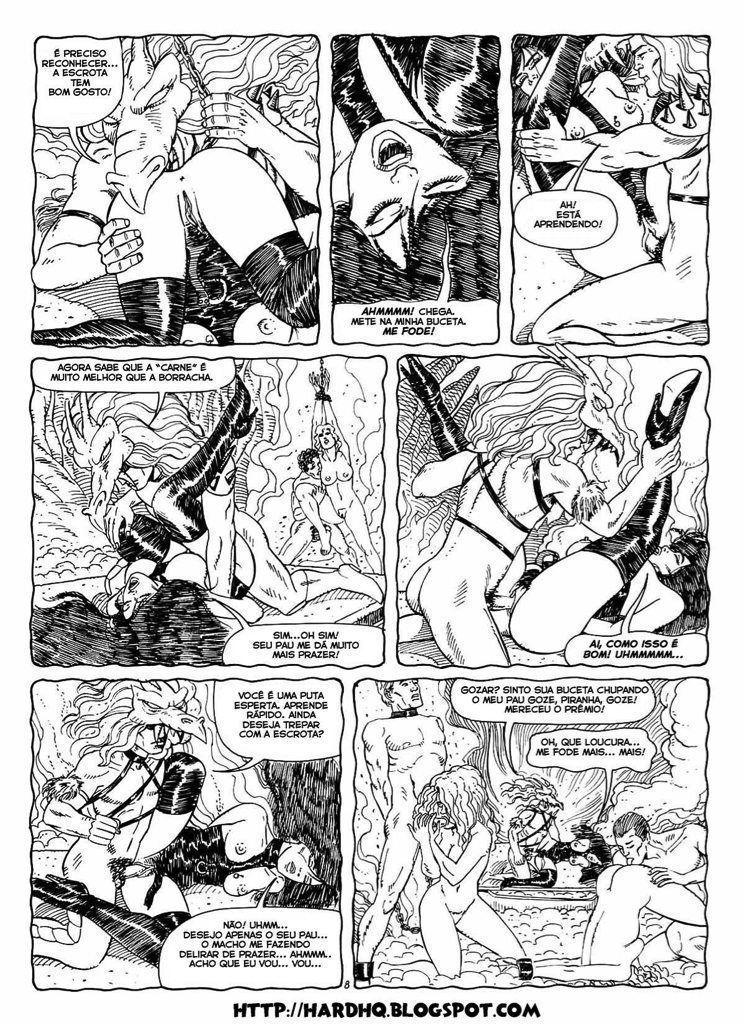 Página 10 do quadrinho adulto: Garota Tatuada – Leia completo em XCOMICS