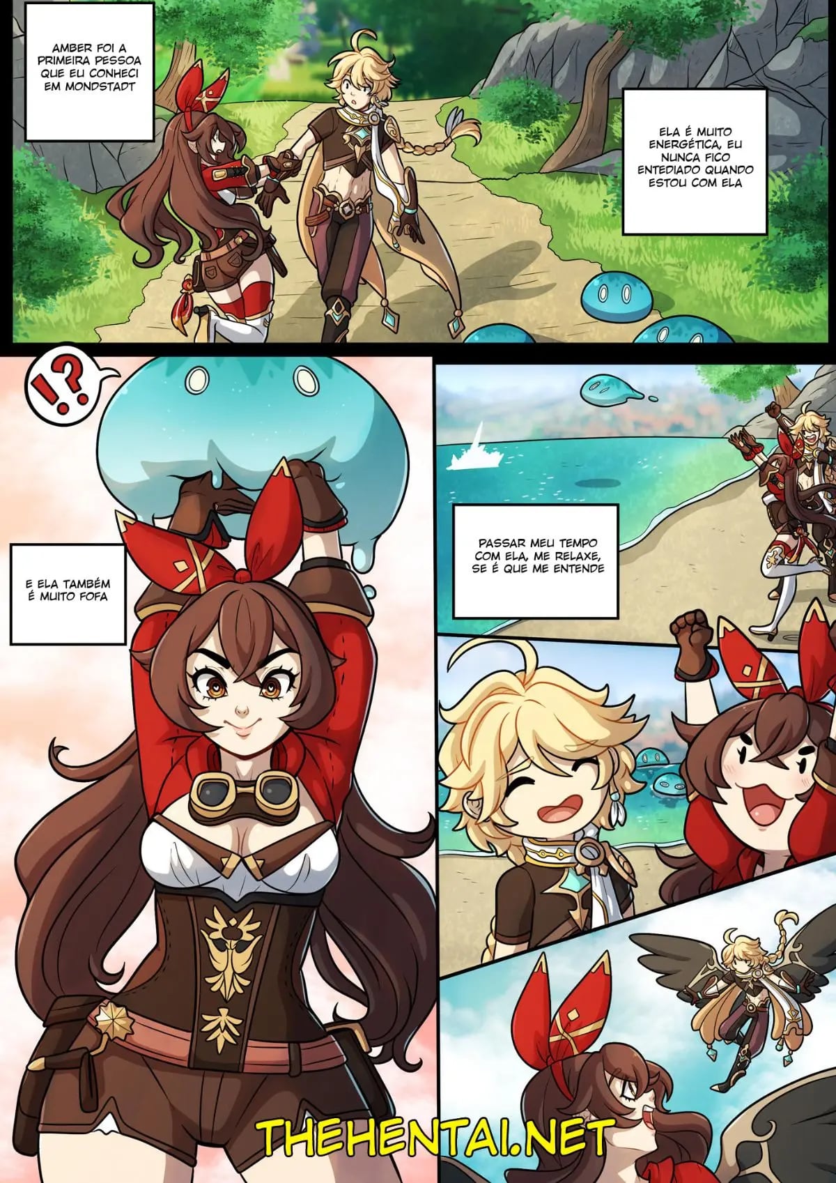 Página 2 do quadrinho adulto: Genshin Impact Hentai – Leia completo em XCOMICS