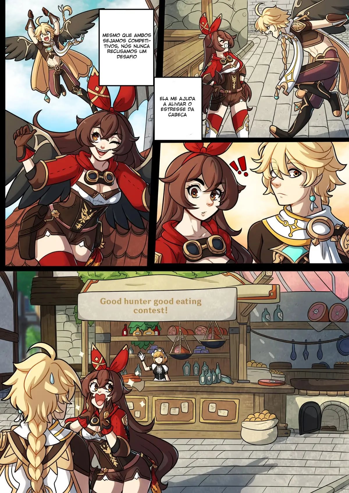 Página 3 do quadrinho adulto: Genshin Impact Hentai – Leia completo em XCOMICS