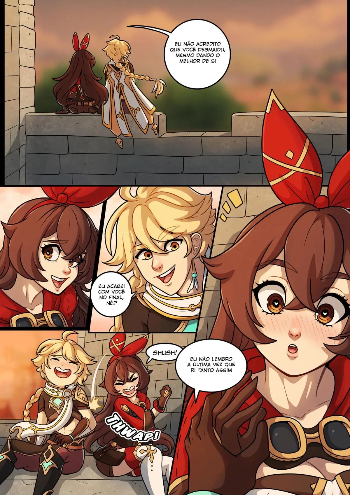 Página 5 do quadrinho adulto: Genshin Impact Hentai – Leia completo em XCOMICS