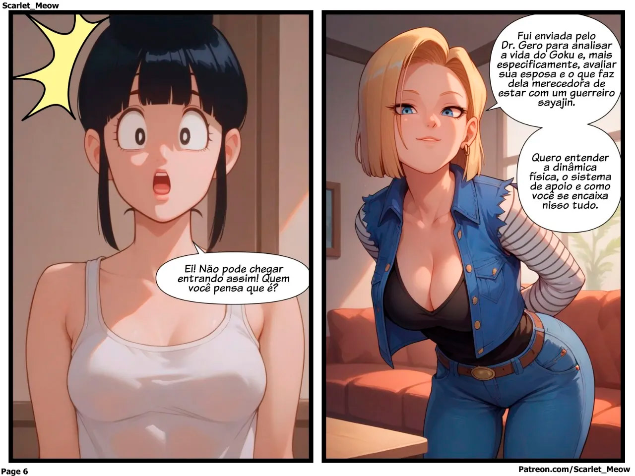 Página 6 do quadrinho adulto: Goku's Absence 4: Forbidden Alliance – Leia completo em XCOMICS