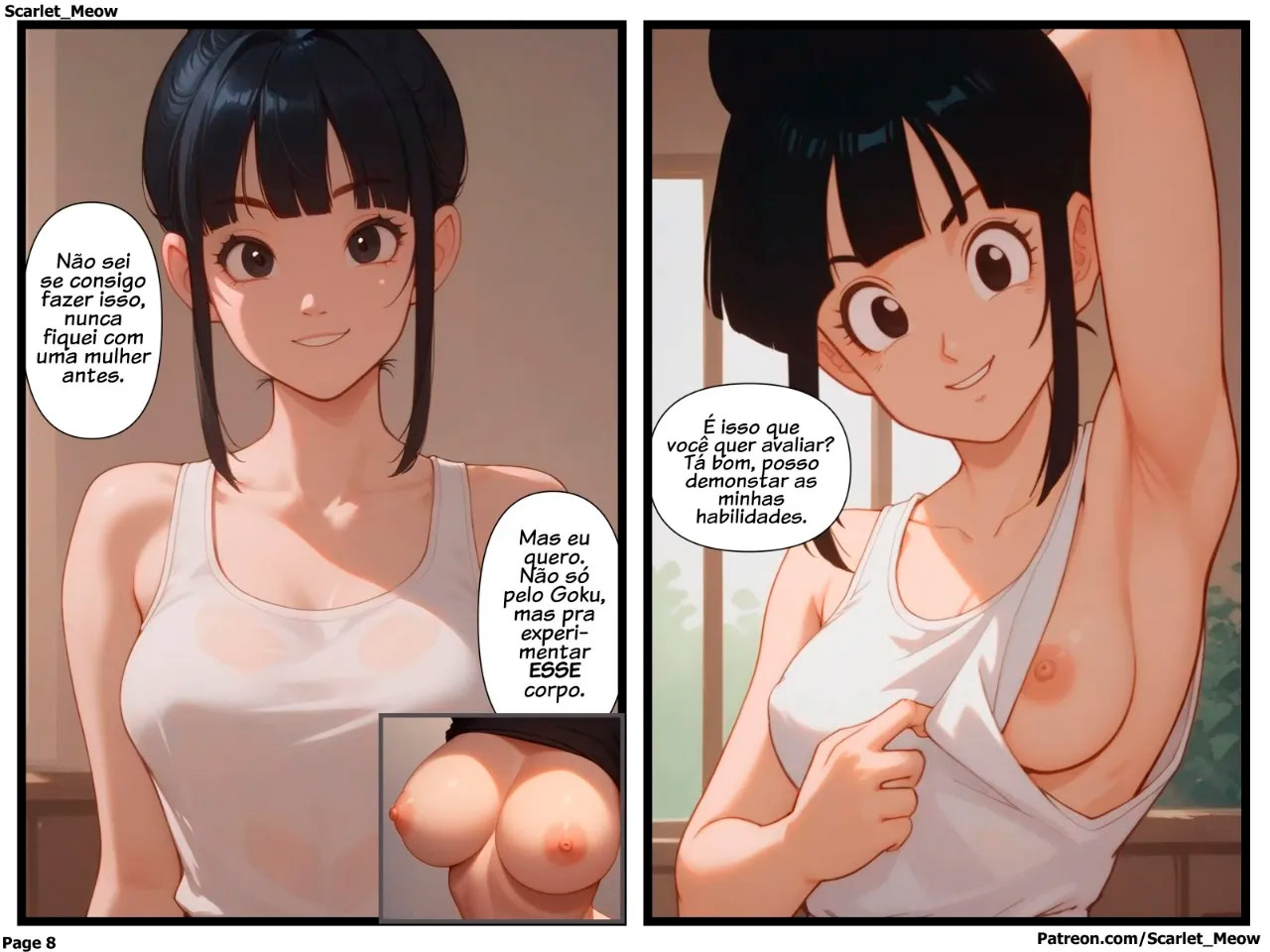 Página 8 do quadrinho adulto: Goku's Absence 4: Forbidden Alliance – Leia completo em XCOMICS