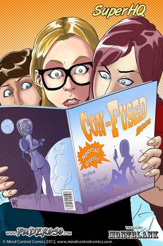 Página 1 do quadrinho adulto: Gostosas na Comic-Con – Leia completo em XCOMICS