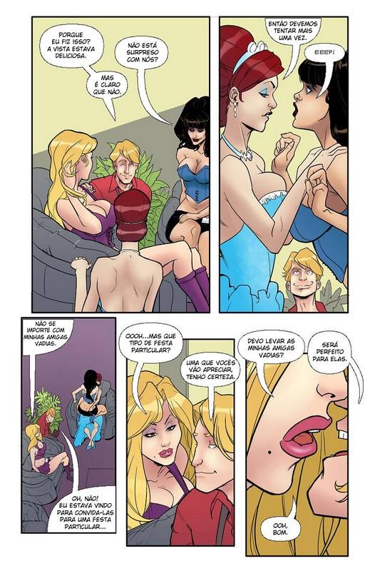Página 18 do quadrinho adulto: Gostosas na Comic-Con – Leia completo em XCOMICS