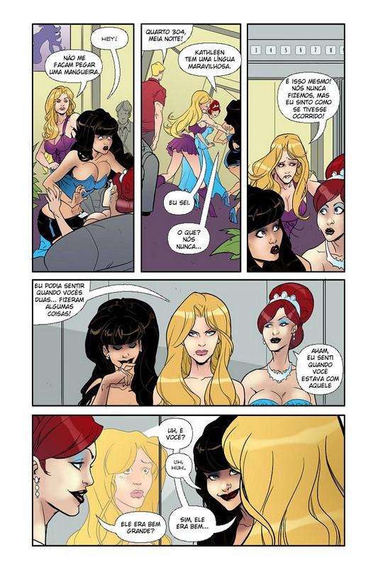 Página 19 do quadrinho adulto: Gostosas na Comic-Con – Leia completo em XCOMICS