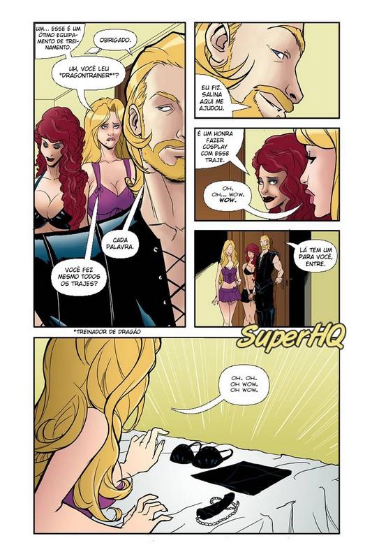 Página 21 do quadrinho adulto: Gostosas na Comic-Con – Leia completo em XCOMICS