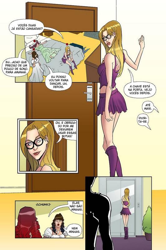 Página 9 do quadrinho adulto: Gostosas na Comic-Con – Leia completo em XCOMICS