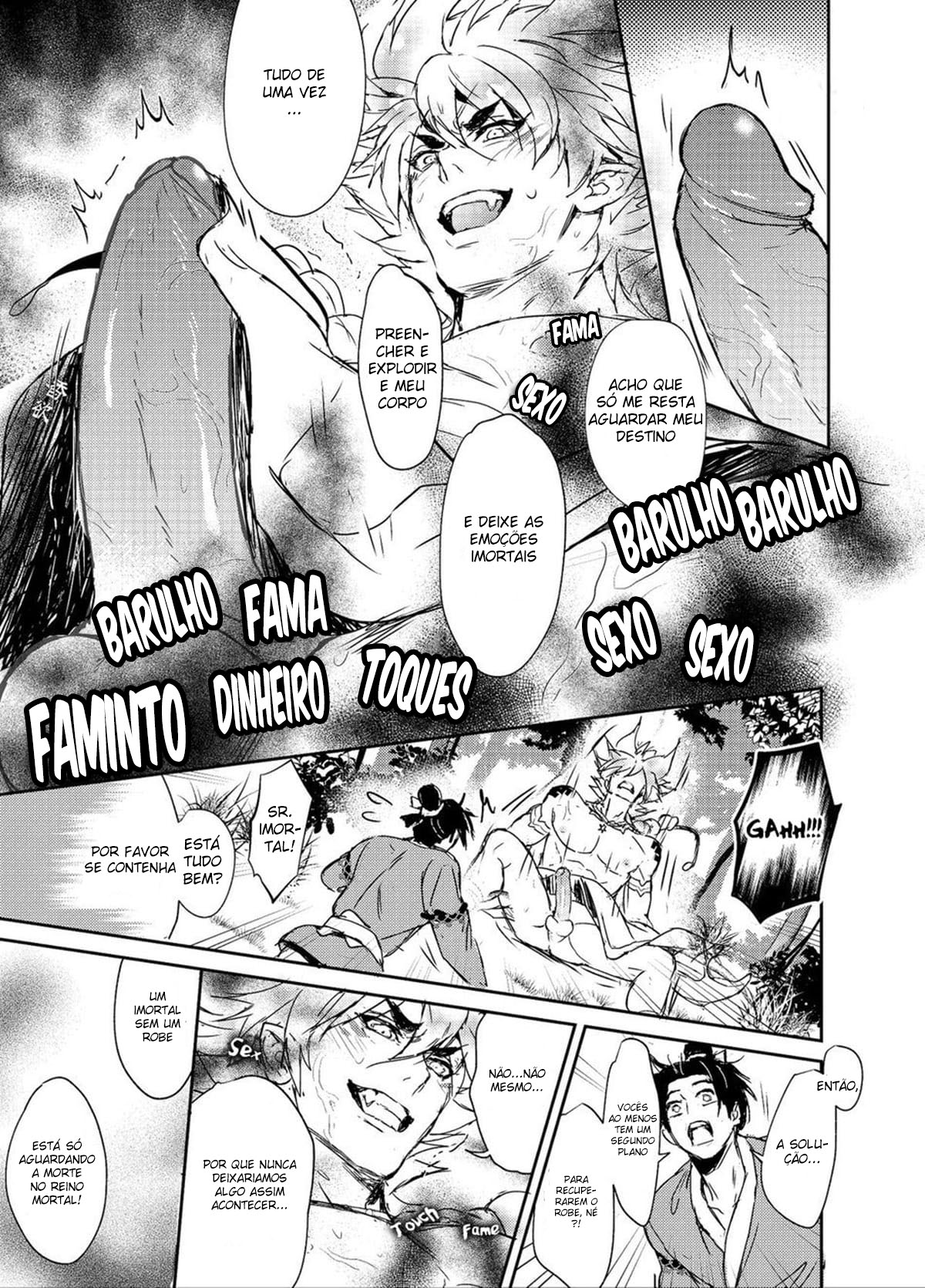 Página 21 do quadrinho adulto: Gozando dentro do Sr. Imortal – Leia completo em XCOMICS