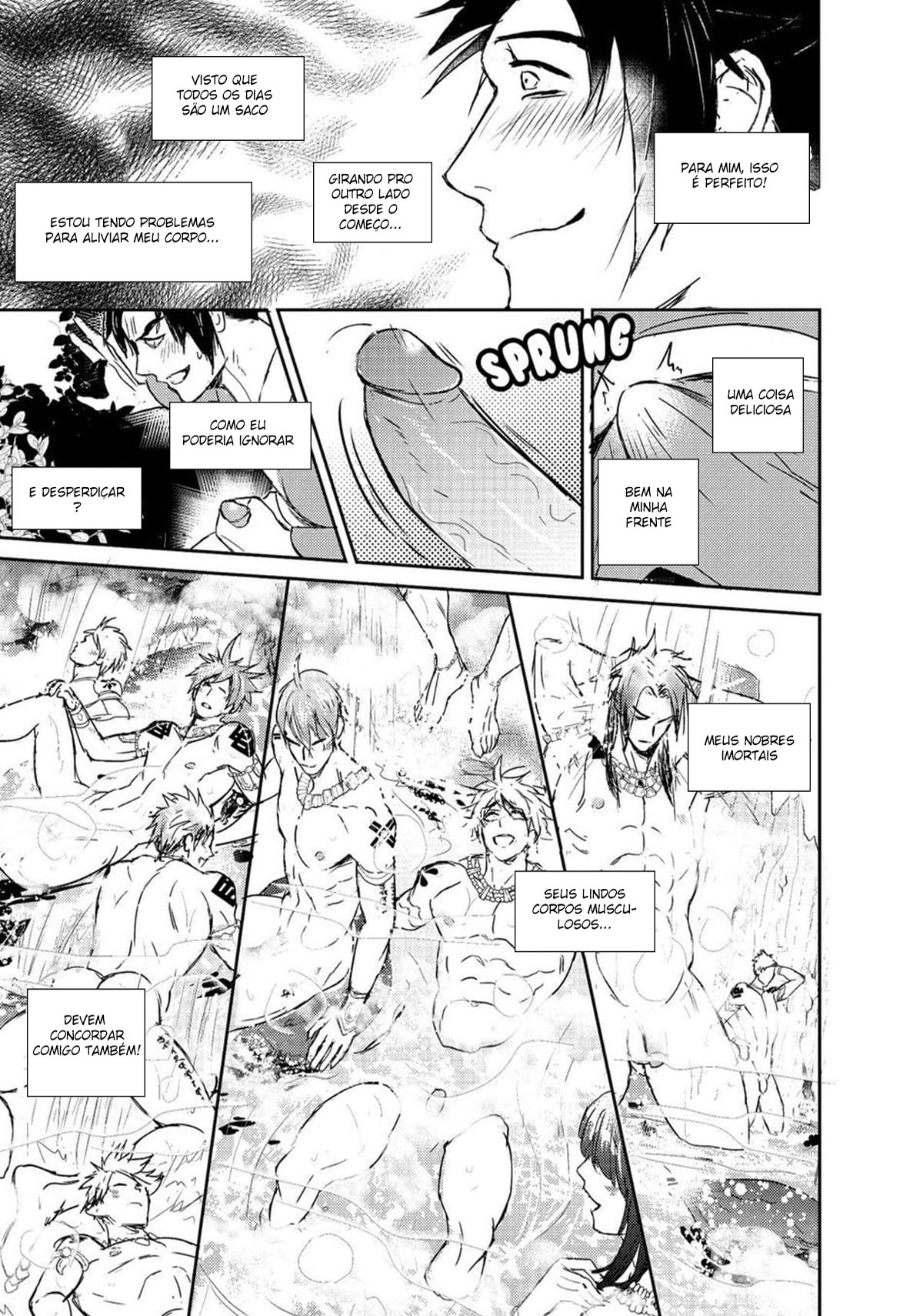 Página 9 do quadrinho adulto: Gozando dentro do Sr. Imortal – Leia completo em XCOMICS