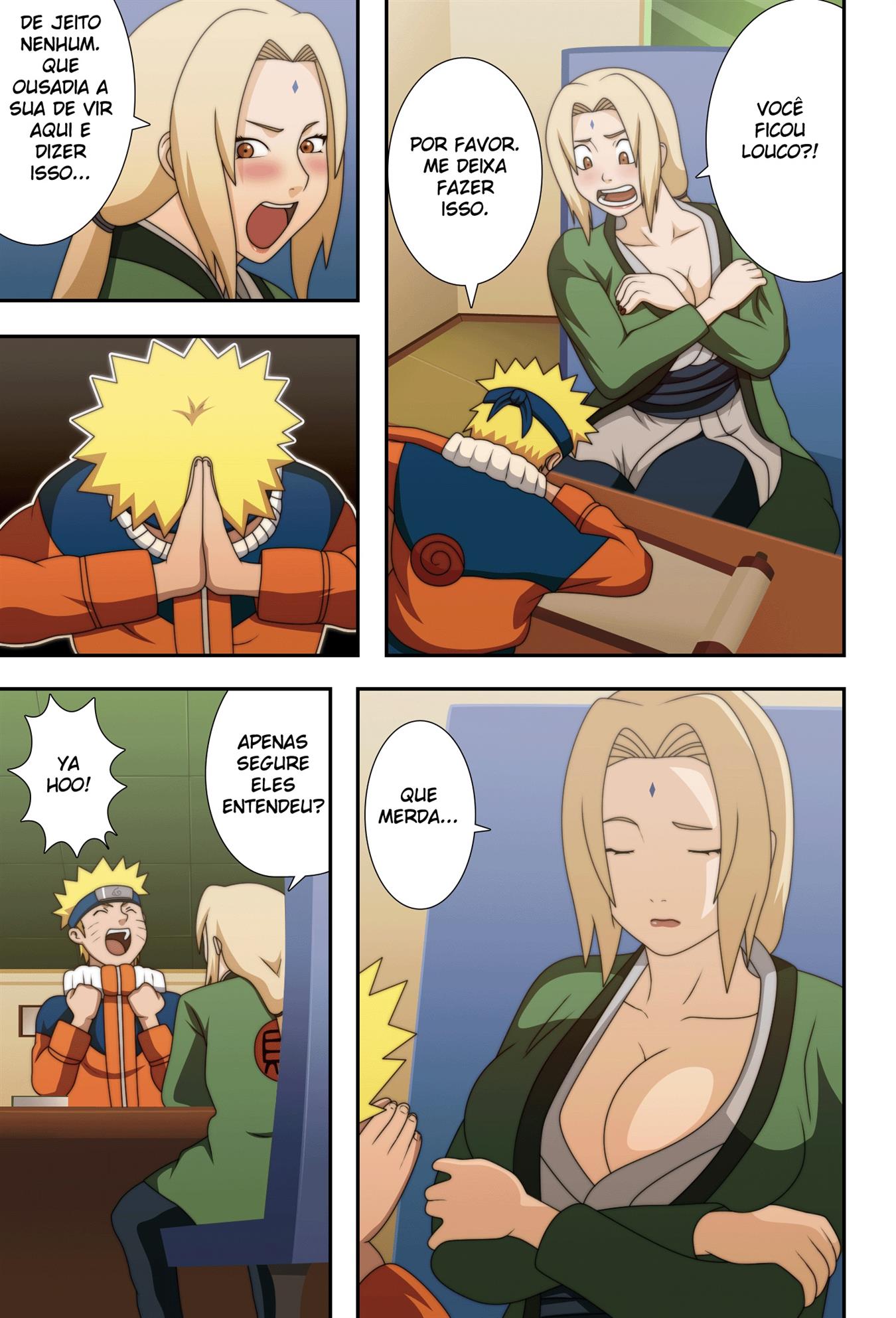 Página 4 do quadrinho adulto: Grandes peitos ninja – Leia completo em XCOMICS