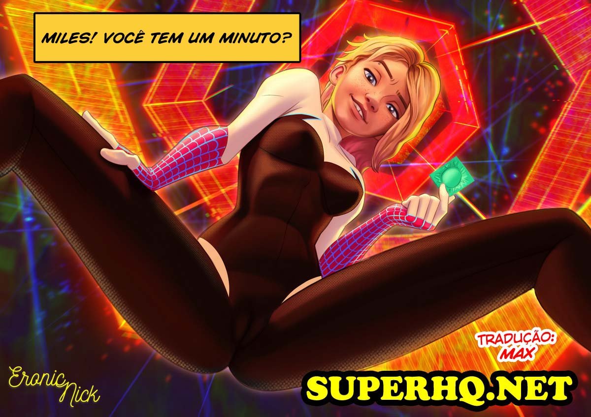 Capa do quadrinho adulto: Gwen - Você tem 1 minuto? – Leia online em XCOMICS
