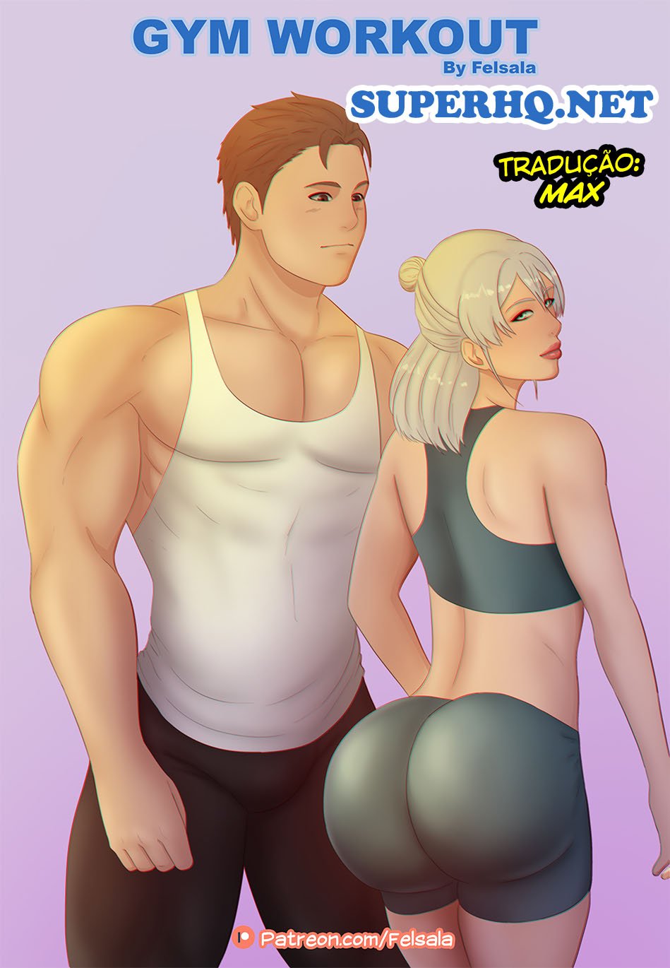 Capa do quadrinho adulto: Gym Workout – Leia online em XCOMICS