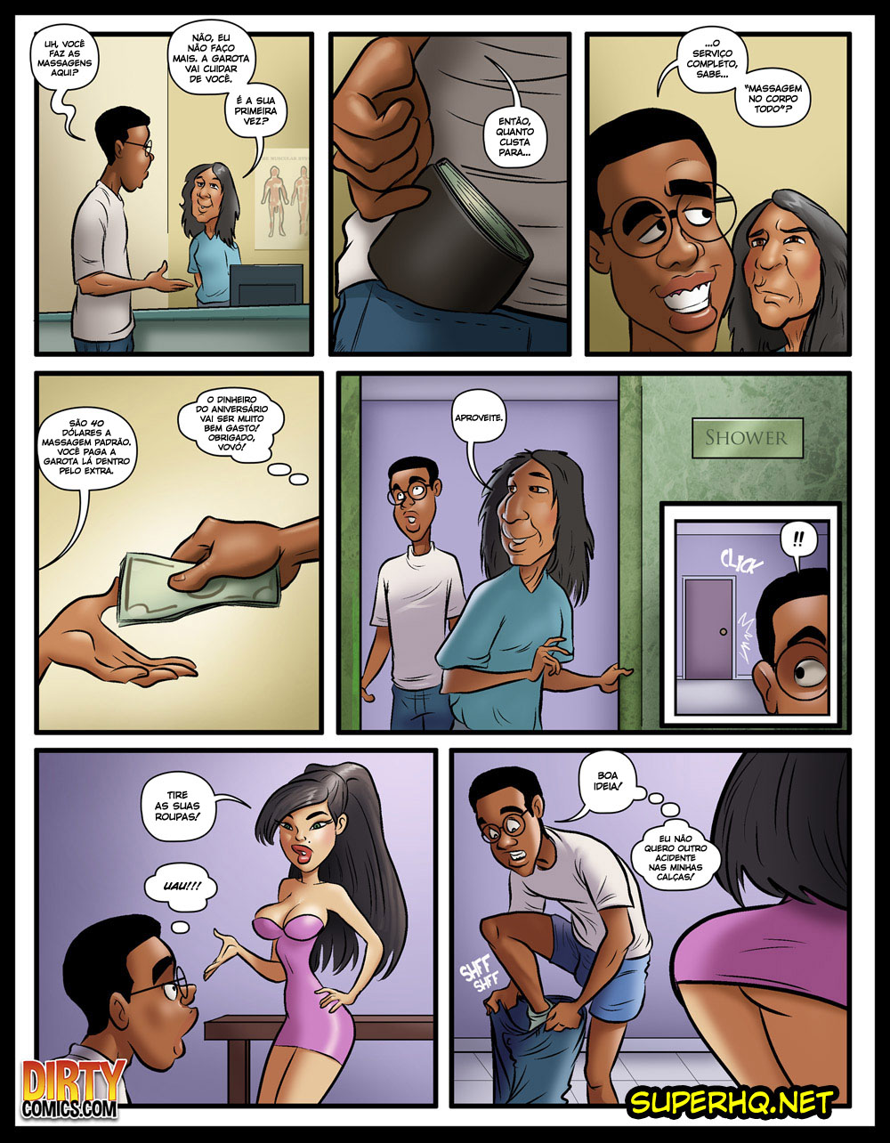 Página 3 do quadrinho adulto: Happy Ending – Leia completo em XCOMICS