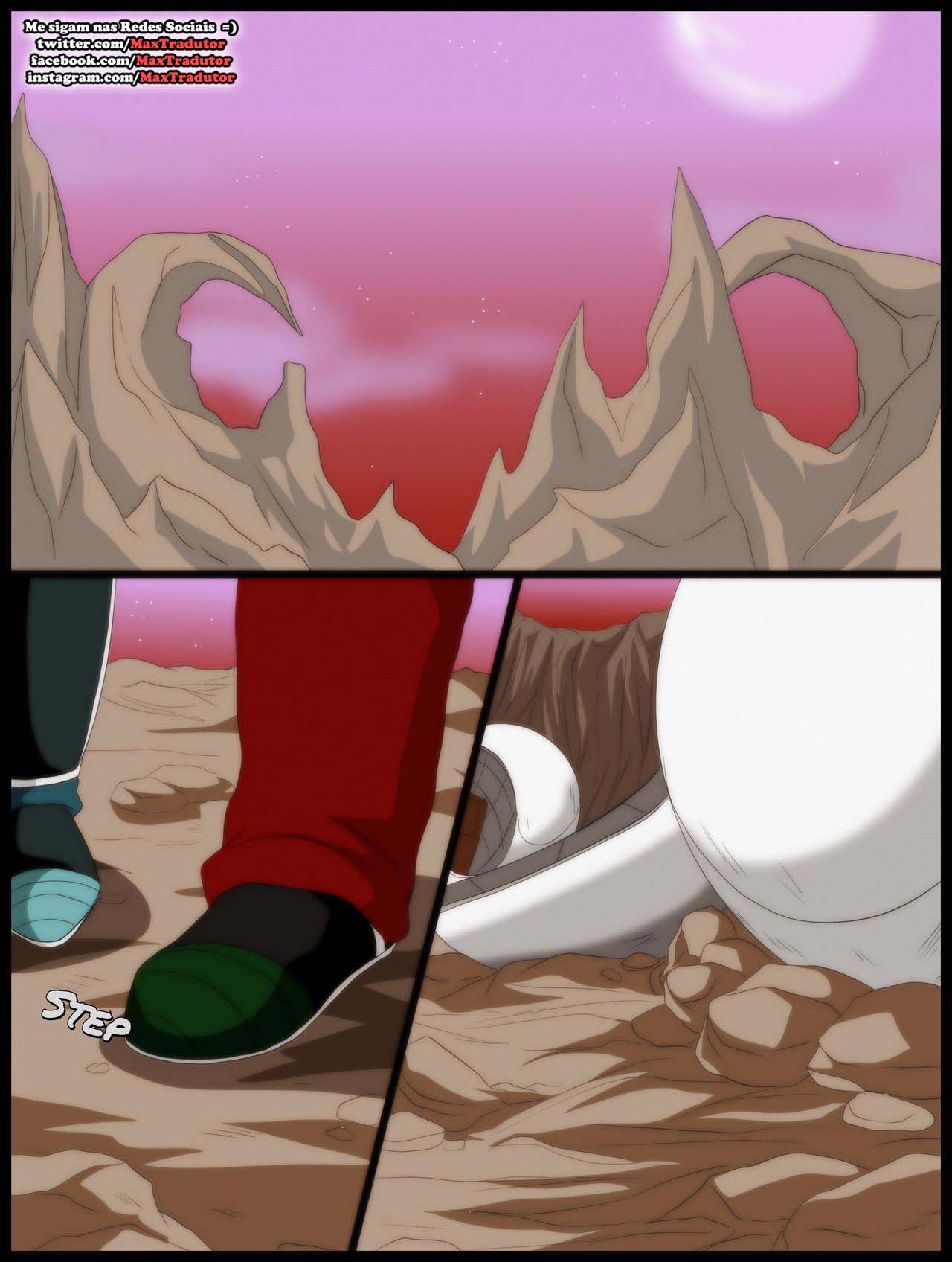 Página 2 do quadrinho adulto: Heat: Bardock vs. Seripa – Leia completo em XCOMICS