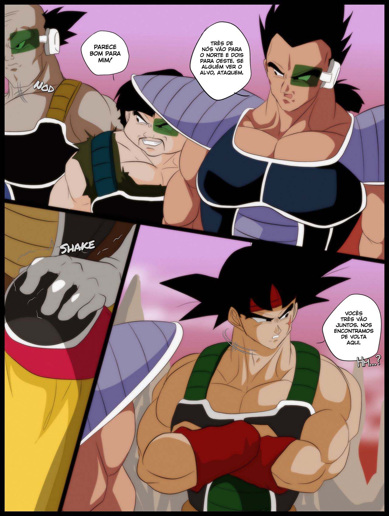 Página 3 do quadrinho adulto: Heat: Bardock vs. Seripa – Leia completo em XCOMICS