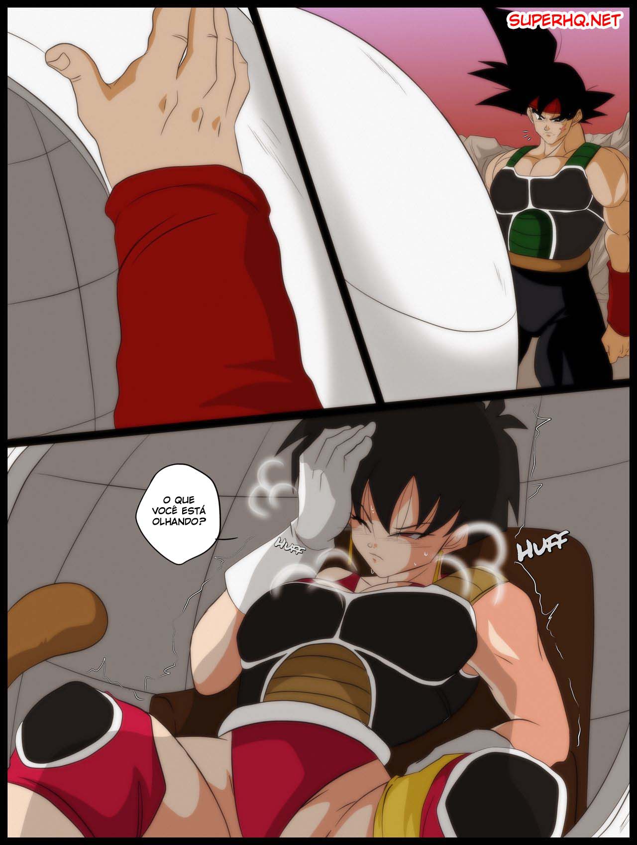 Página 4 do quadrinho adulto: Heat: Bardock vs. Seripa – Leia completo em XCOMICS