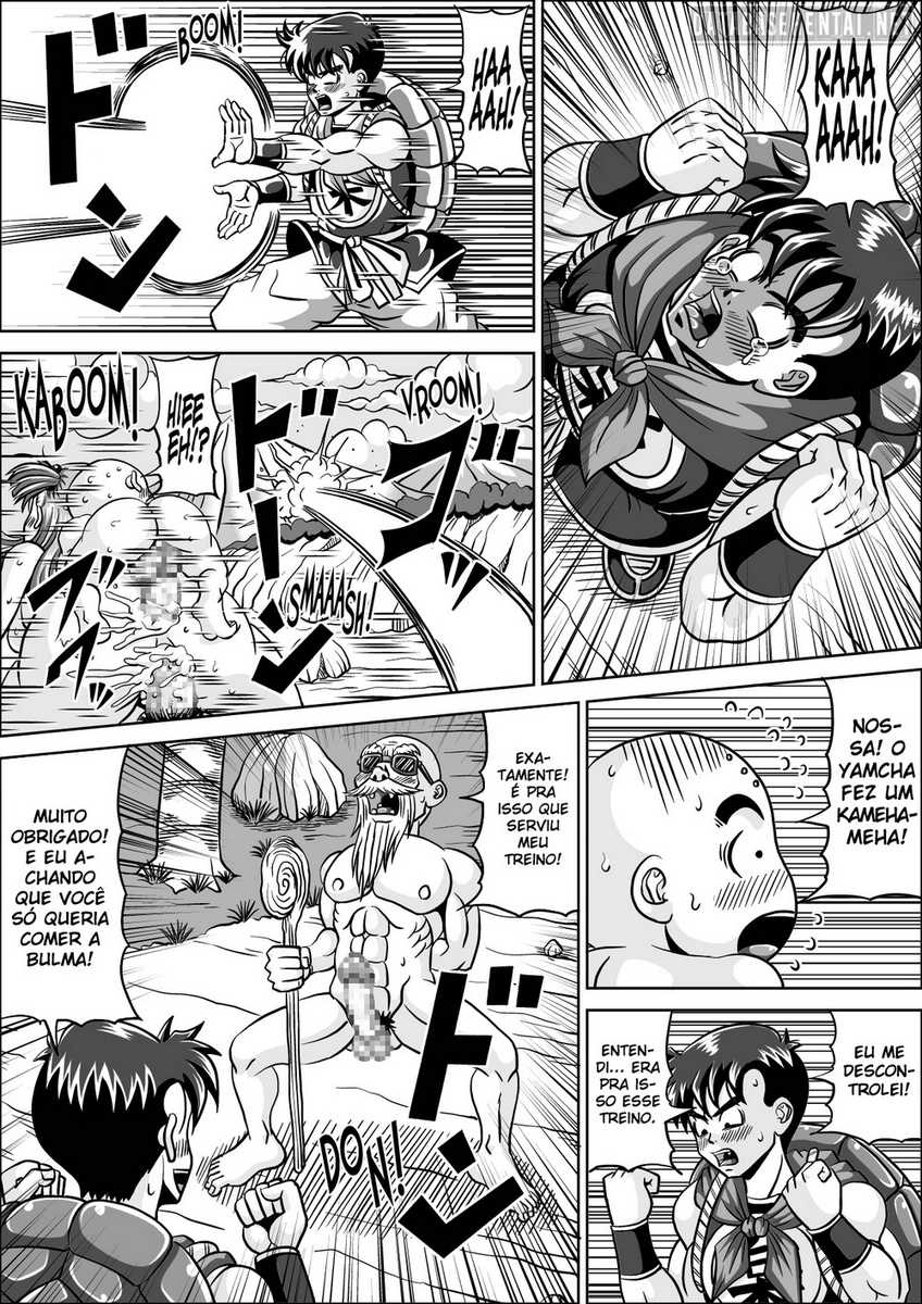 Página 26 do quadrinho adulto: Hentai Dragon Ball - Treino Pesado – Leia completo em XCOMICS