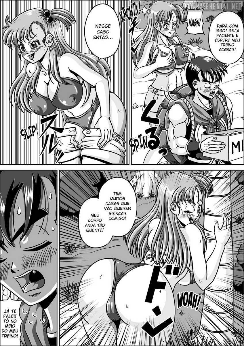 Página 6 do quadrinho adulto: Hentai Dragon Ball - Treino Pesado – Leia completo em XCOMICS