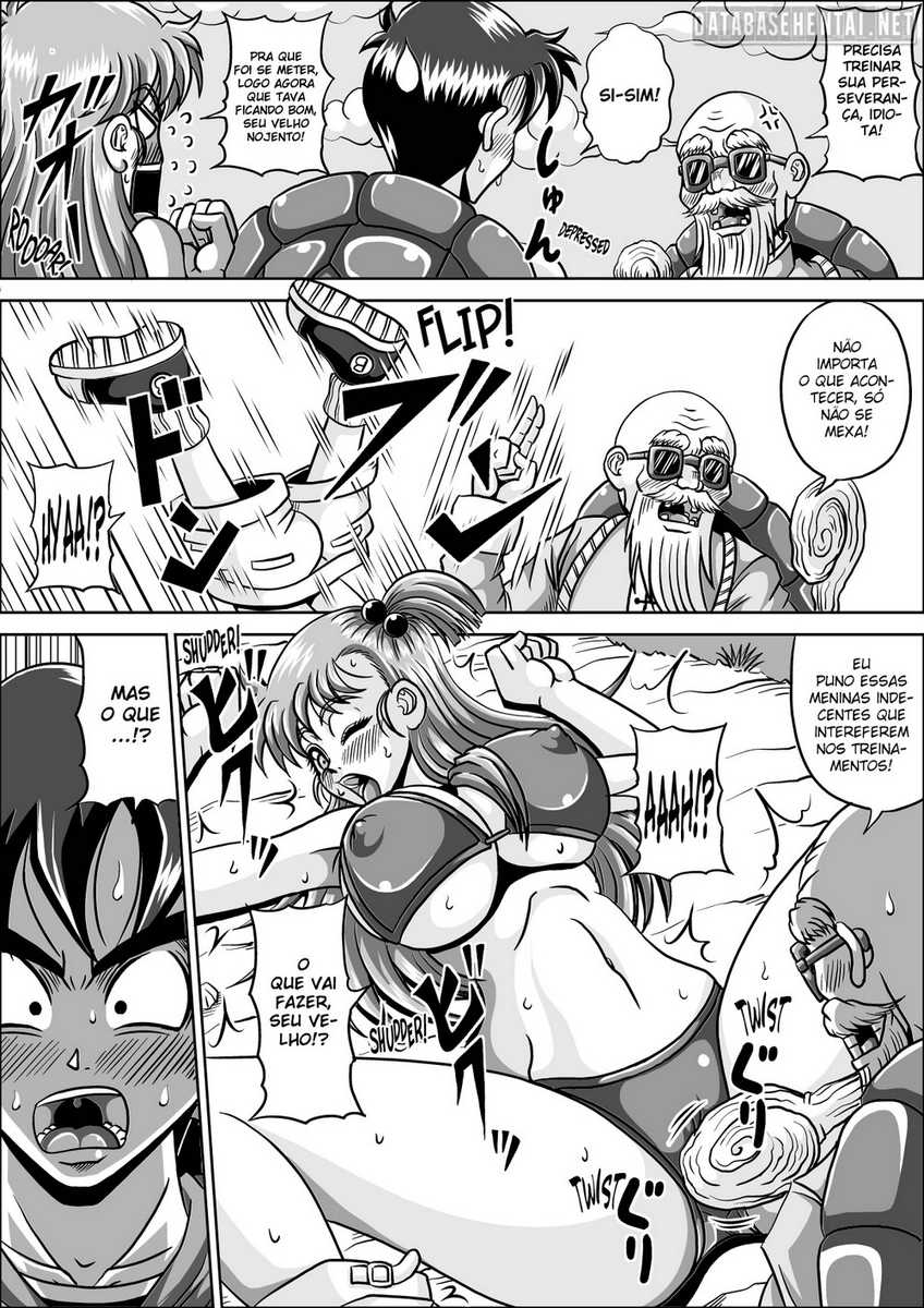 Página 9 do quadrinho adulto: Hentai Dragon Ball - Treino Pesado – Leia completo em XCOMICS