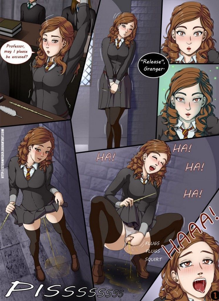 Página 4 do quadrinho adulto: Hermione Pornô - Harry Potter – Leia completo em XCOMICS