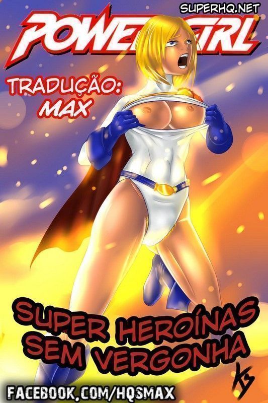 Capa do quadrinho adulto: Heroínas super sem vergonha – Leia online em XCOMICS