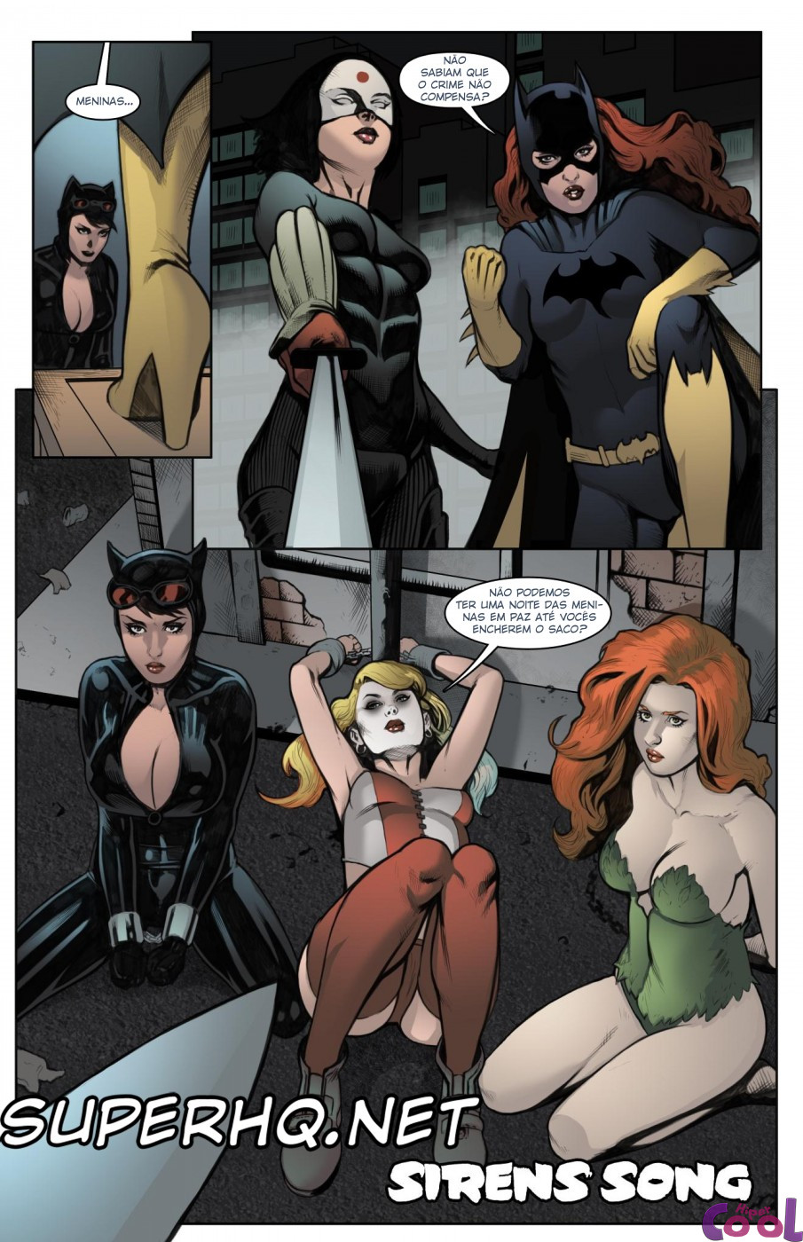 Página 1 do quadrinho adulto: Heróis na putaria extrema 2 – Leia completo em XCOMICS