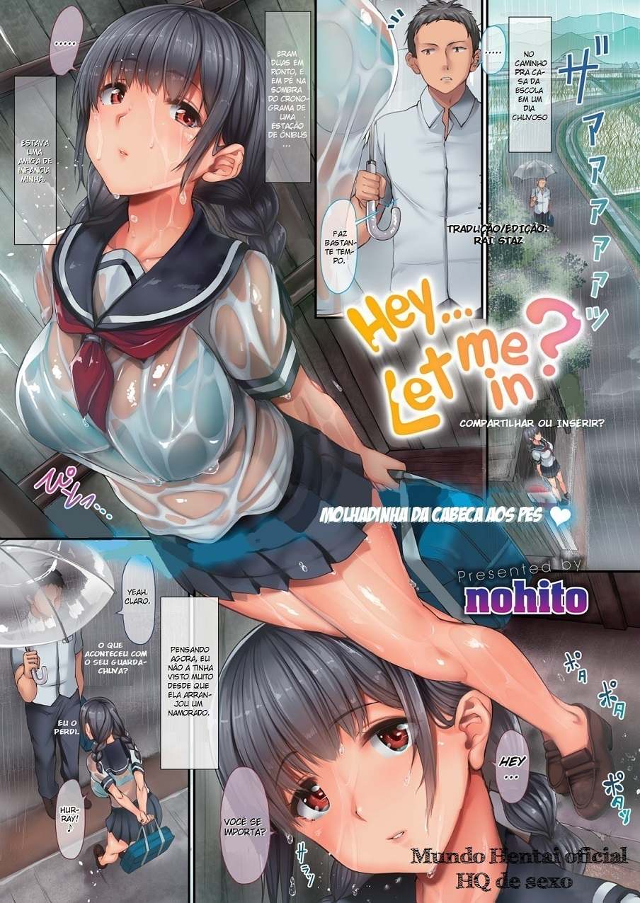 Página 1 do quadrinho adulto: Hey, Deixe-me Entrar – Leia completo em XCOMICS