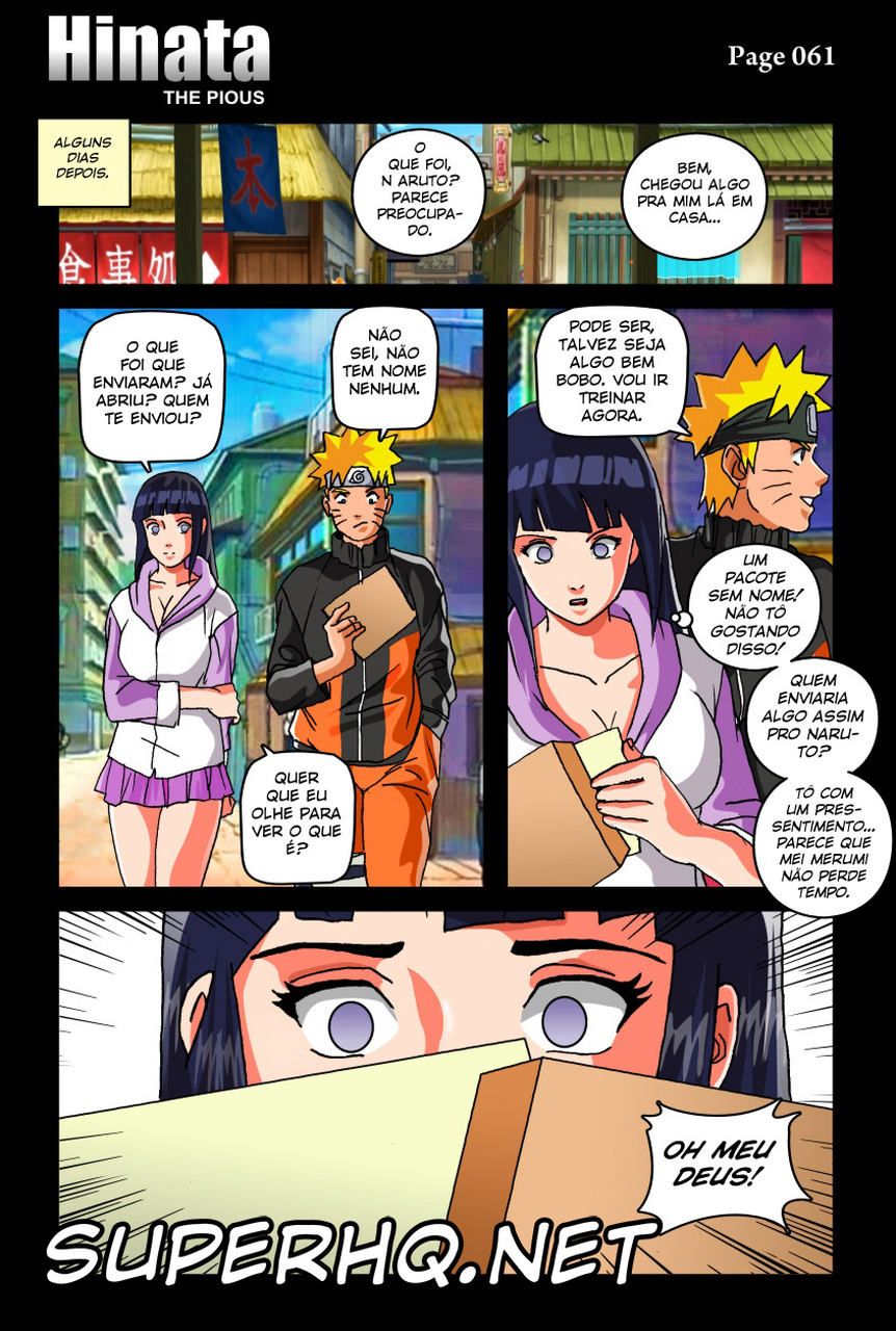 Página 64 do quadrinho adulto: Hinata e o gordinho dotado – Leia completo em XCOMICS