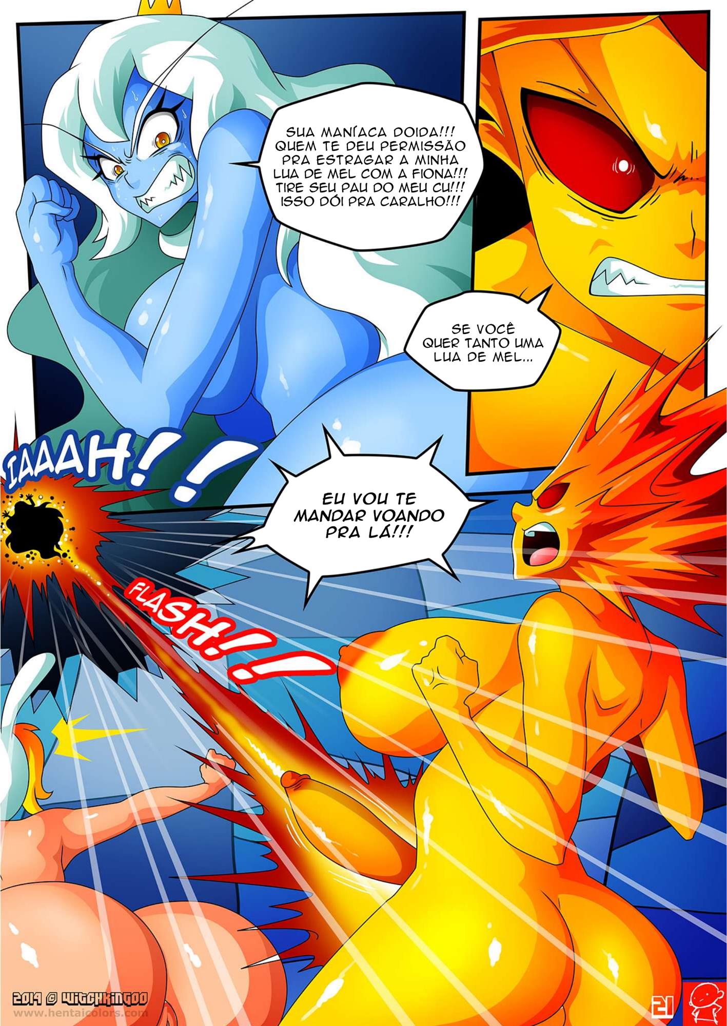 Página 22 do quadrinho adulto: Hora da Aventura: Era do gelo – Leia completo em XCOMICS