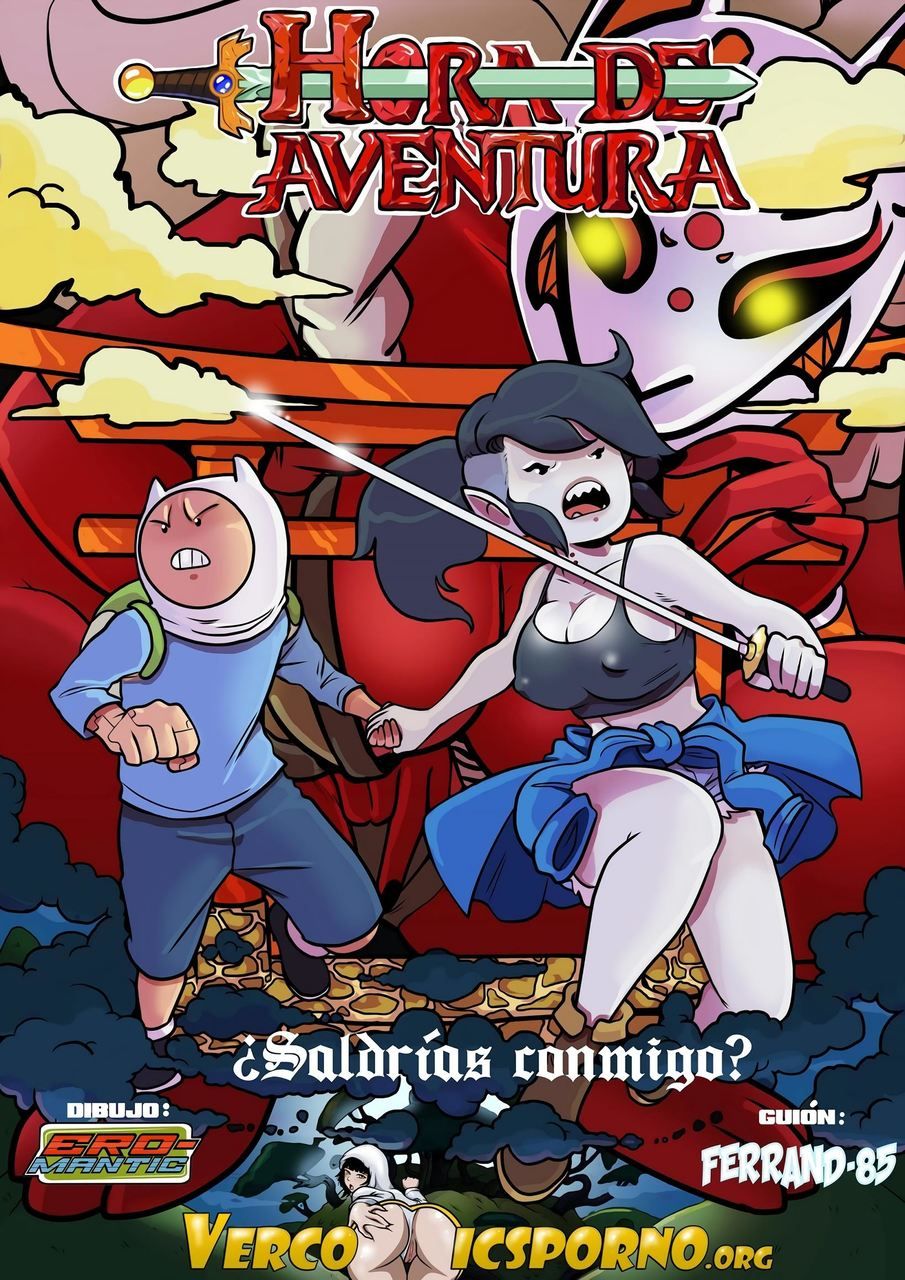 Página 1 do quadrinho adulto: Hora da Aventura: Na terra da buceta – Leia completo em XCOMICS
