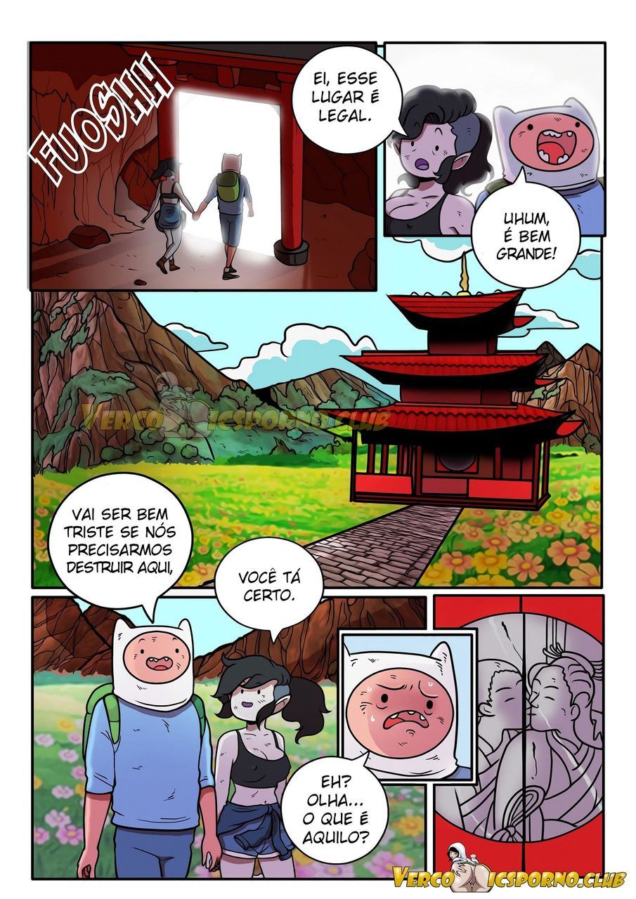 Página 12 do quadrinho adulto: Hora da Aventura: Na terra da buceta – Leia completo em XCOMICS