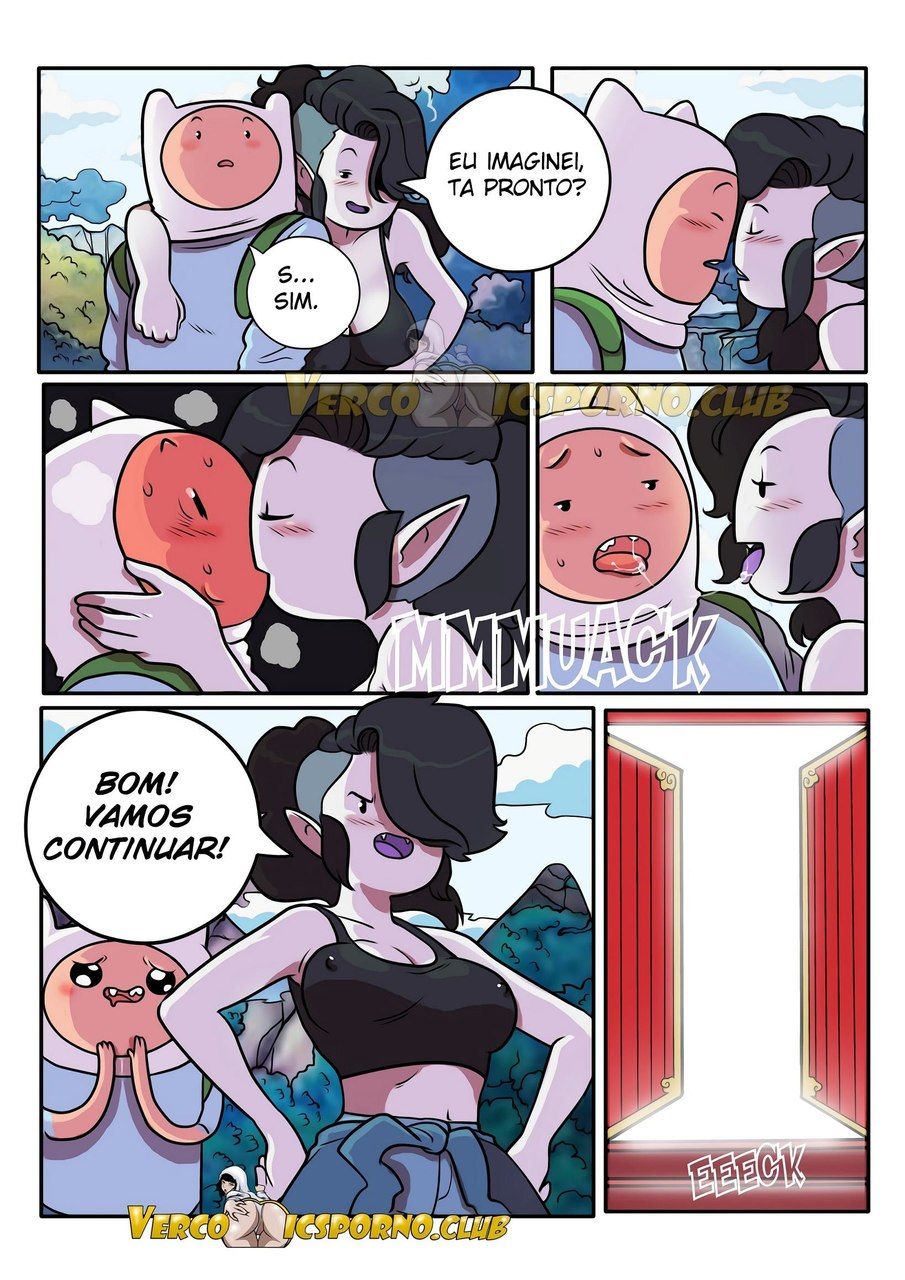Capa do quadrinho adulto: Hora da Aventura: Na terra da buceta – Leia online em XCOMICS