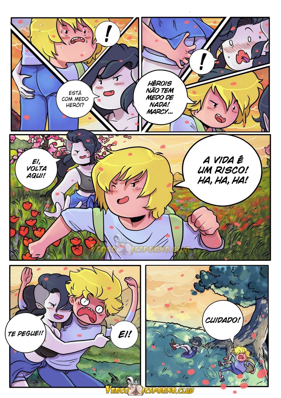 Página 17 do quadrinho adulto: Hora da Aventura: Na terra da buceta – Leia completo em XCOMICS