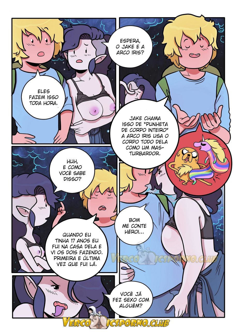 Página 22 do quadrinho adulto: Hora da Aventura: Na terra da buceta – Leia completo em XCOMICS
