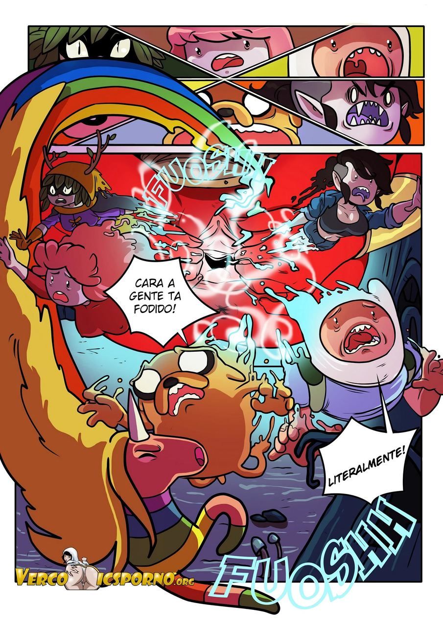 Página 4 do quadrinho adulto: Hora da Aventura: Na terra da buceta – Leia completo em XCOMICS