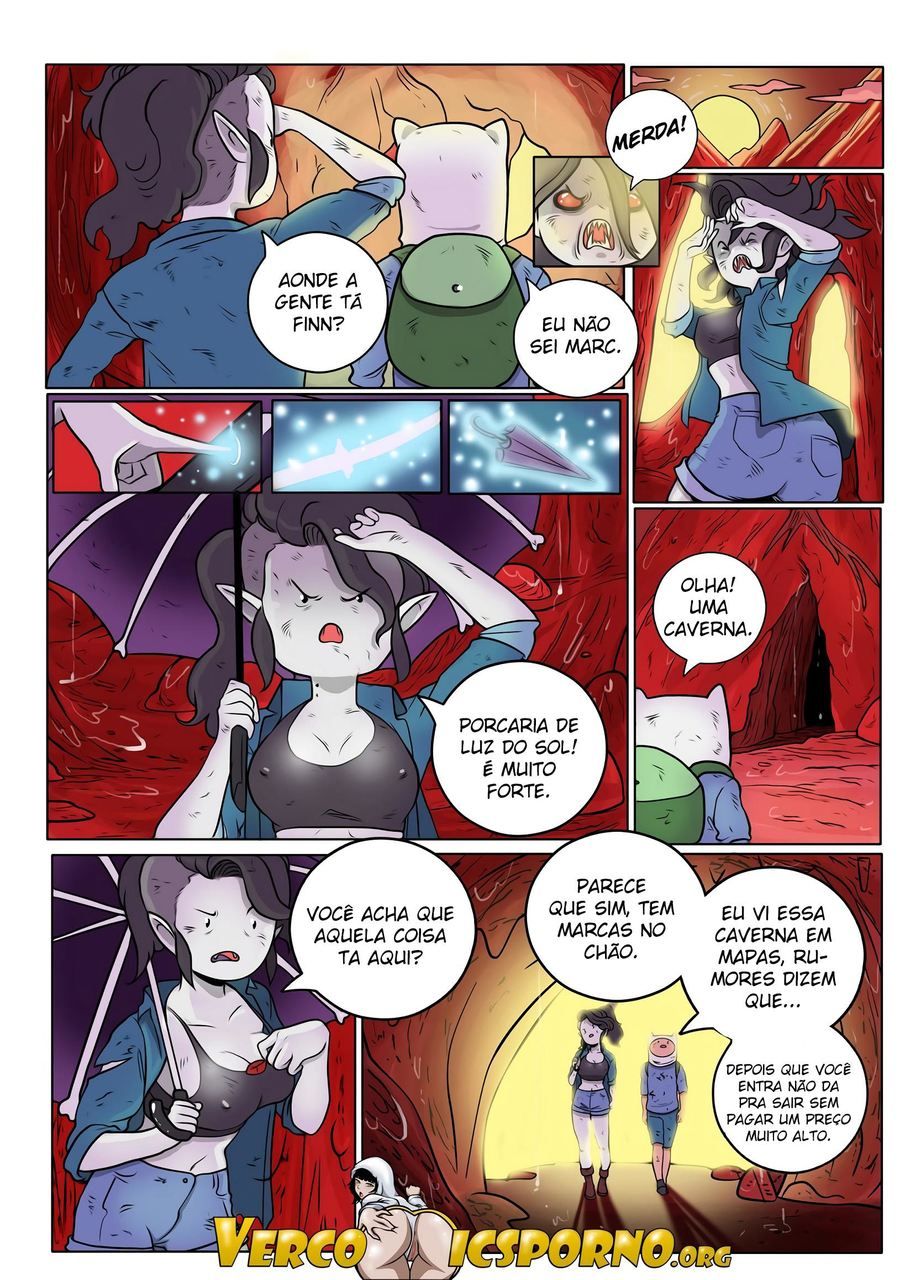 Página 7 do quadrinho adulto: Hora da Aventura: Na terra da buceta – Leia completo em XCOMICS