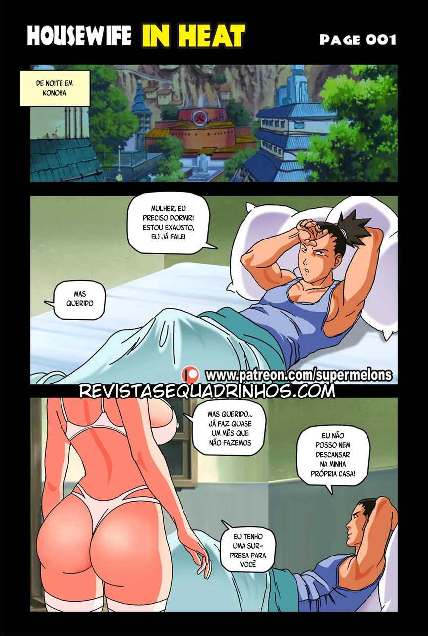 Página 3 do quadrinho adulto: Housewife in Heat – Leia completo em XCOMICS