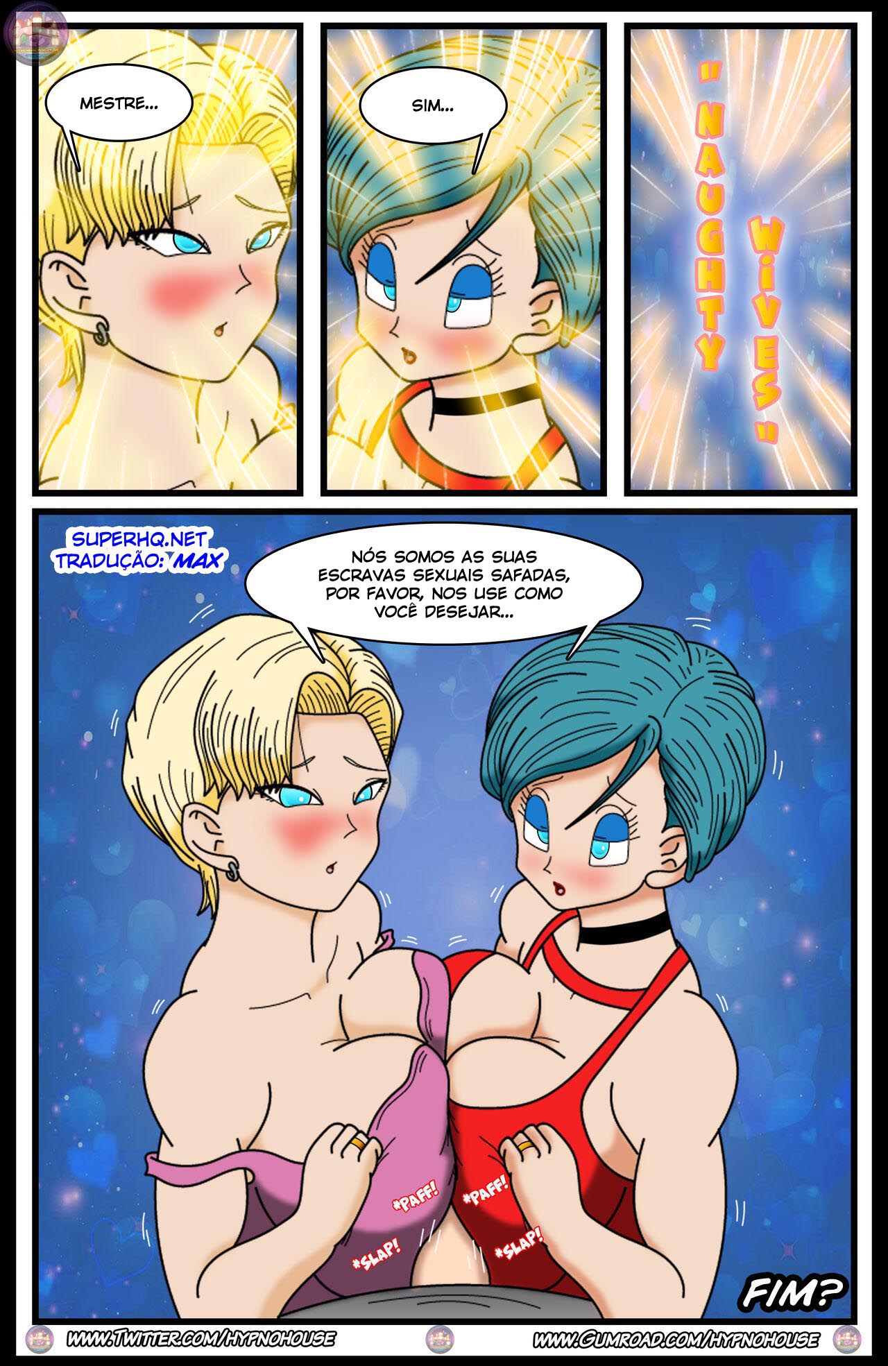 Página 7 do quadrinho adulto: Hypno house chronicles - Android-18 – Leia completo em XCOMICS