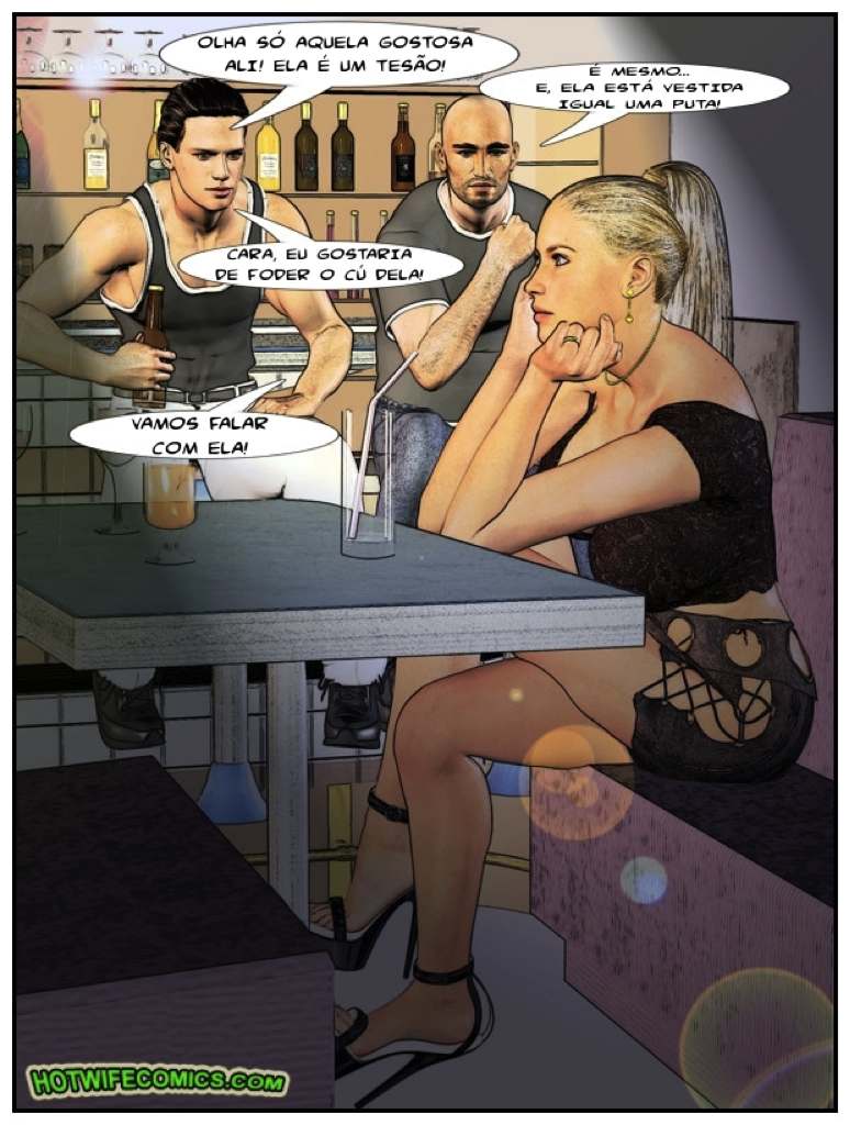 Página 2 do quadrinho adulto: Isso é paquera???? – Leia completo em XCOMICS
