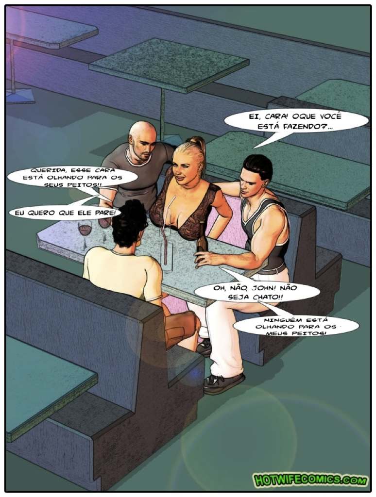 Página 5 do quadrinho adulto: Isso é paquera???? – Leia completo em XCOMICS