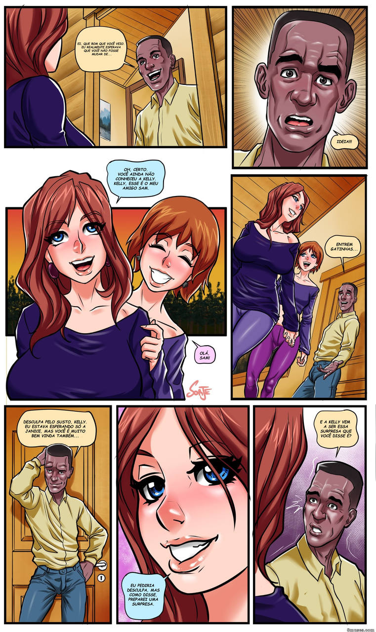 Página 3 do quadrinho adulto: Janice Cabin Fever – Leia completo em XCOMICS