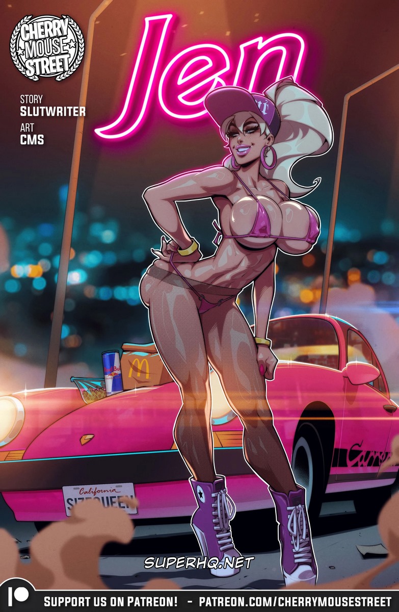 Página 1 do quadrinho adulto: Jen - Cherry Mouse Street – Leia completo em XCOMICS