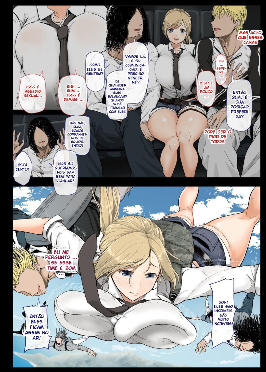 Página 5 do quadrinho adulto: Jogando em equipe – Leia completo em XCOMICS