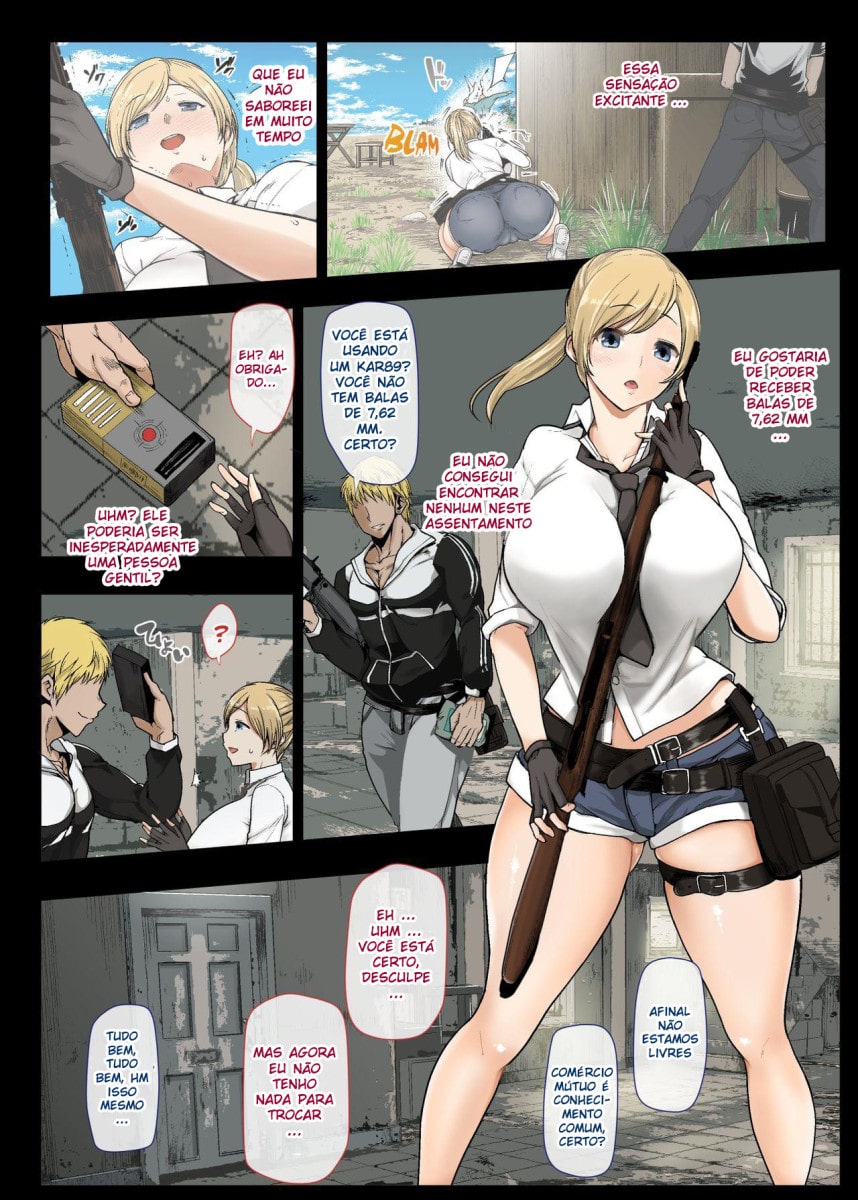 Página 7 do quadrinho adulto: Jogando em equipe – Leia completo em XCOMICS