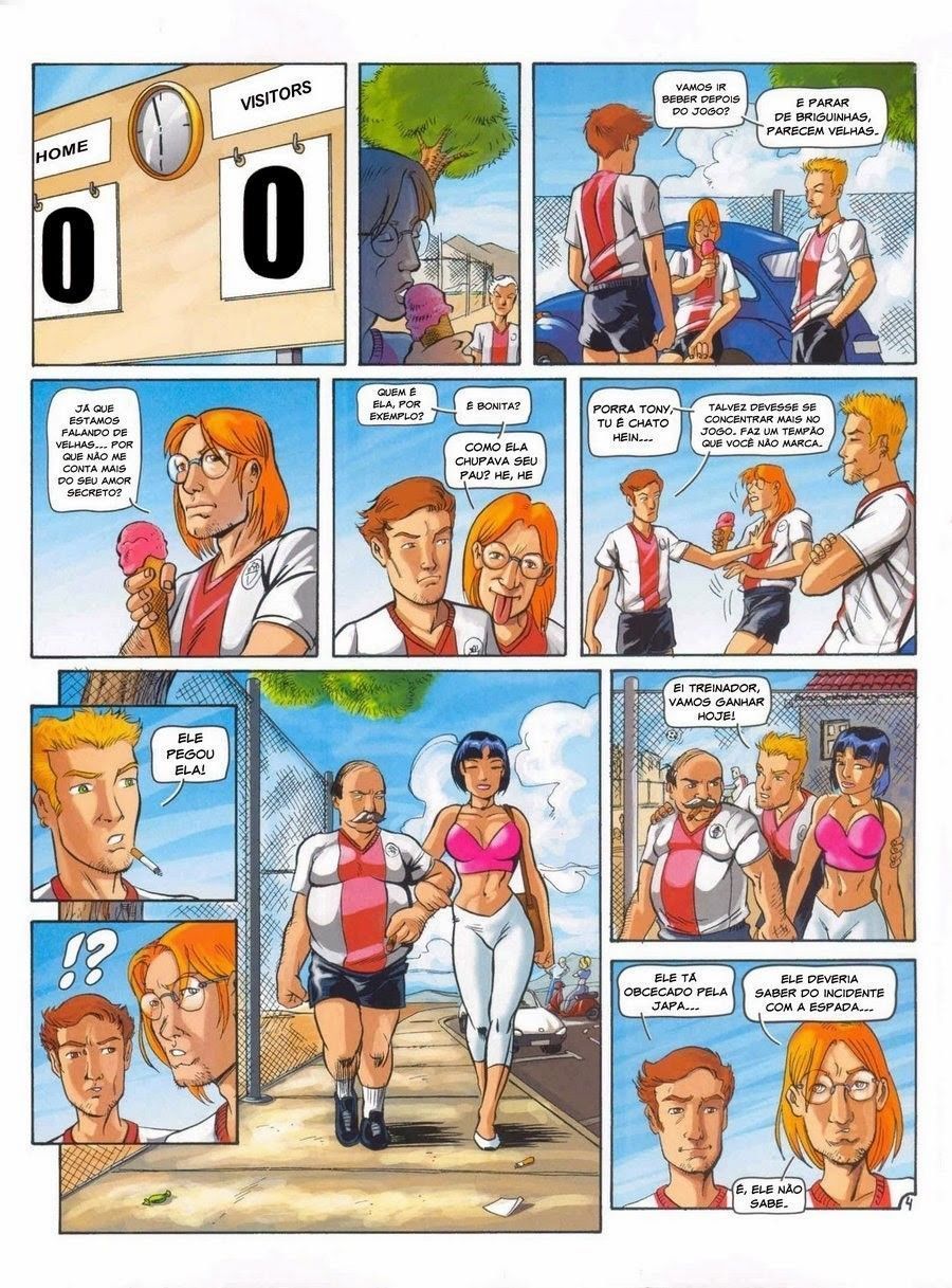 Página 4 do quadrinho adulto: Jogando por Fora – Leia completo em XCOMICS