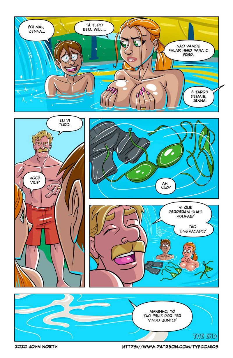 Página 22 do quadrinho adulto: JOHN NORTH, The Waterpark – Leia completo em XCOMICS
