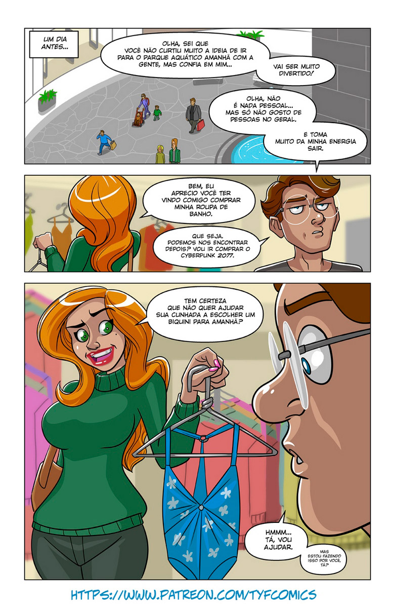Página 4 do quadrinho adulto: JOHN NORTH, The Waterpark – Leia completo em XCOMICS